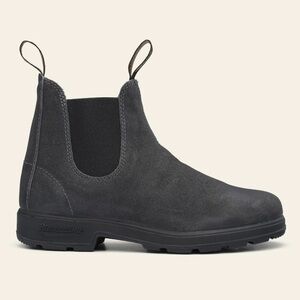 Blundstone 1910 Steel Grey Suede Chelsea Boots